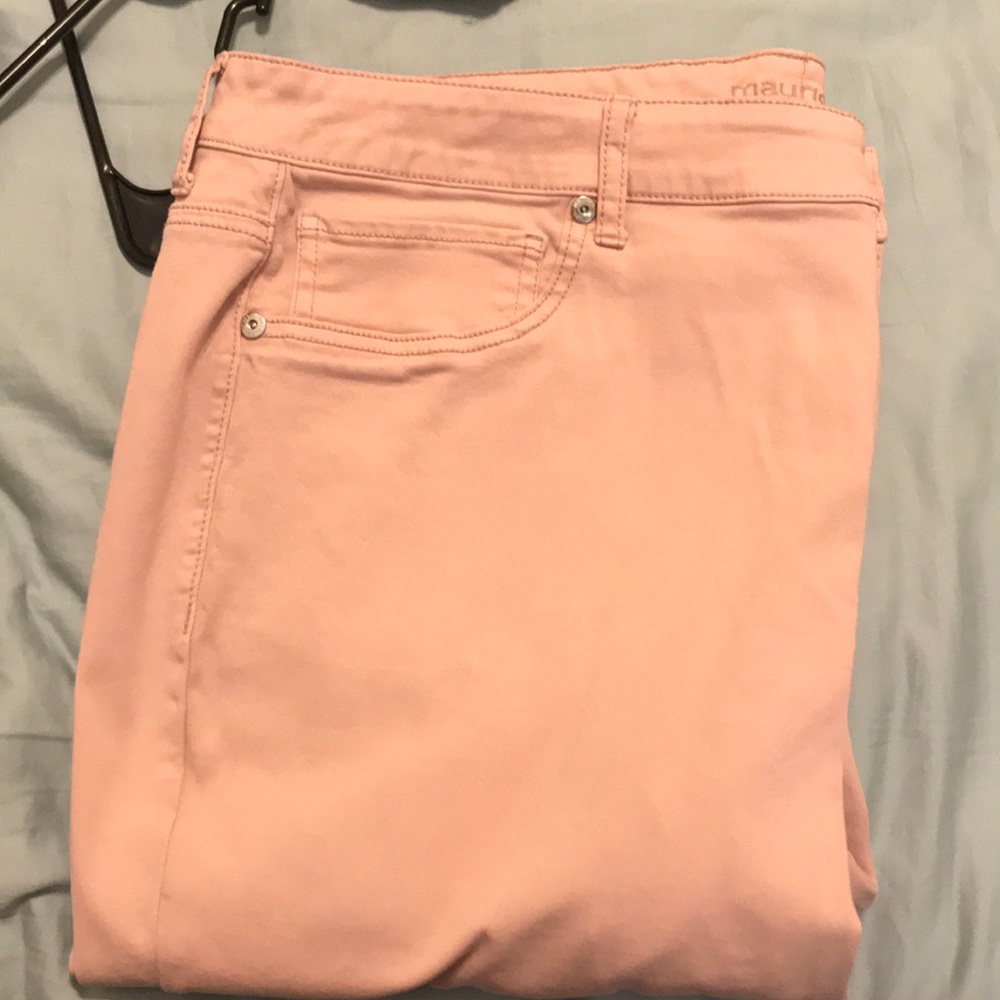 Cute colored jeans size 24.